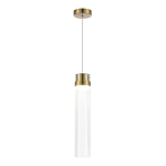 SL6236.303.01 Светильник подвесной ST-Luce Латунь/Прозрачный LED 1*12W 4000K ШАМПАНЬ 250_100_Array